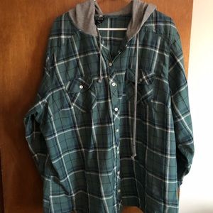 Torrid hooded flannel